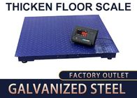 Optional Indicator Industrial Floor Scales 6' X 4' With OIML Approved
