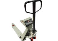 1000kg 2t Stainless steel Moveable Hand Lift Forklift Hoist Pallet Jack With Weight Scale