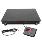 Warehouse Weighing Floor Scale 5T Electric Industry Platform Scale Indicator