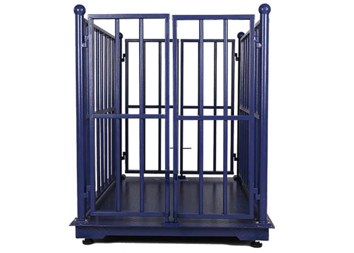 Electronic OEM 150kg 1M Livestock Scales For Cattle