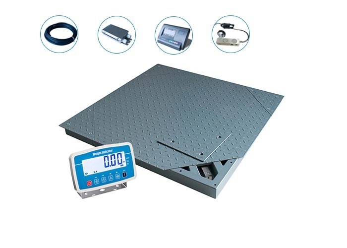 Warehouse Heavy Duty Platform Weighing Scale 1500Kg 1x1m