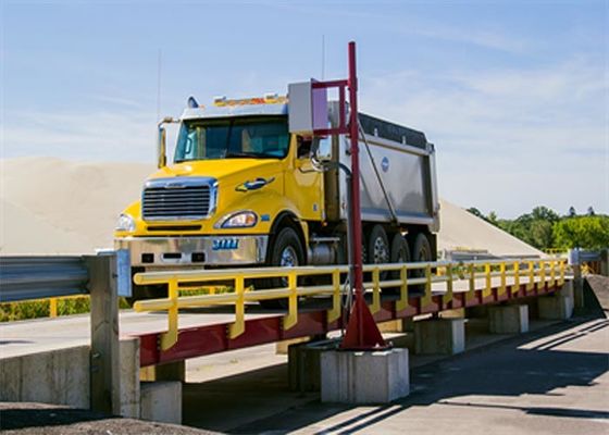 U Shaped Truck Scale Weighbridge , 100T Load Scales For Trucks