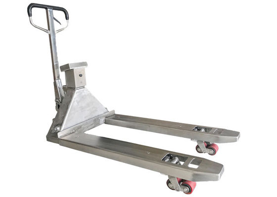Hydraulic 2000Kg Manual Weight Scale Pallet Truck