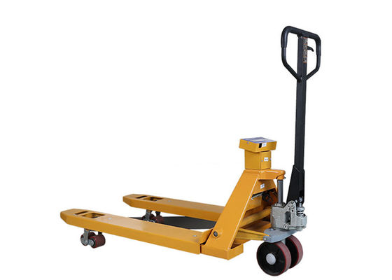 Removable Pallet Jack With Weight Scale , LED Low Profile Pallet Scale