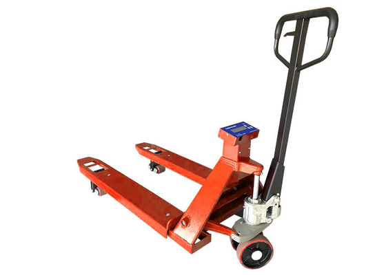 Stainless Steel Capacity 2000kg Manual Pallet Truck With Weighing Scale