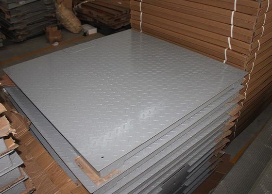 6 Mm Deck Thickness 5'X5' Large Platform Scale 5T 10 Ton With Ramp