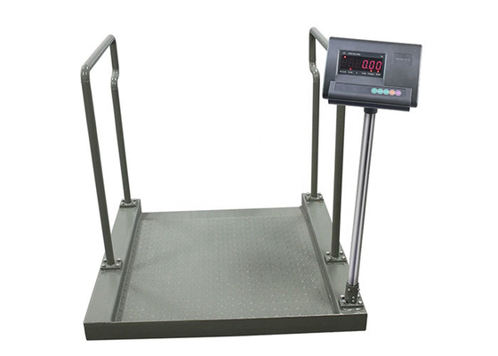 Stainless Steel Hospital Wheelchair Floor Weighing Scale Heavy Duty 300-2000 Kg