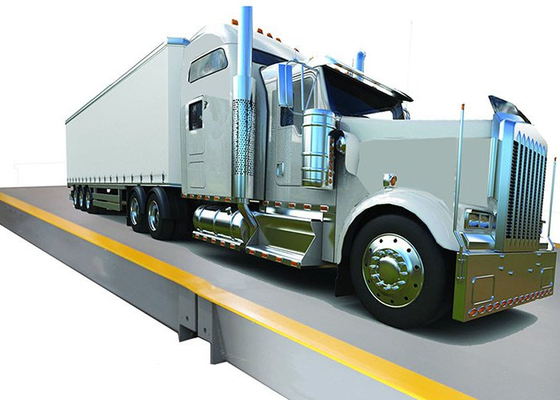Carbon Steel Electronic Heavy Duty Truck Scale 3*15m 60 Ton