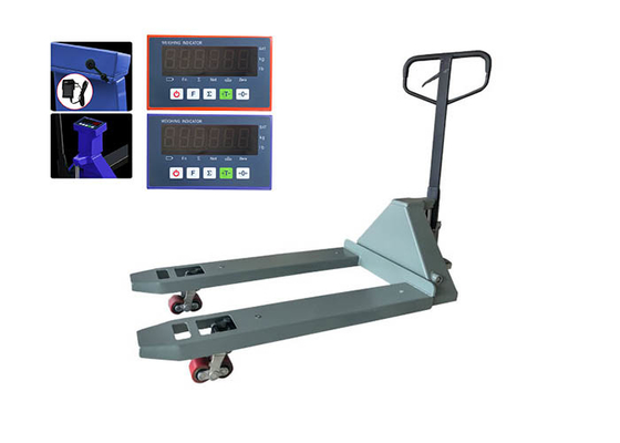 Electronic Digital 3000Kg Forklift Scale Pallet Jack With Weight Scale