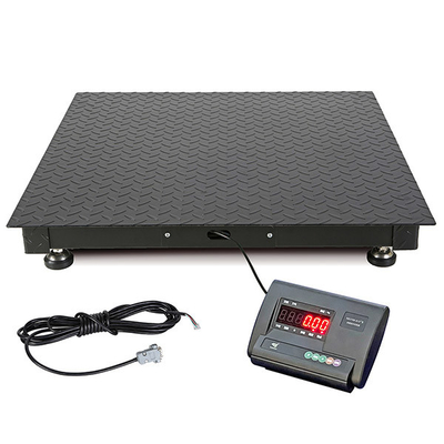 Industrial Electronic Platform Floor Scale Heavy Duty 1000kg