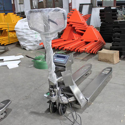 Transpallet Pallet Truck Weighing Scale Automated Pallet Jack With Printer