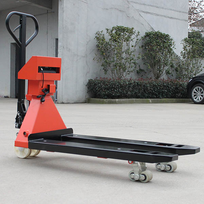Warehouse Truck Scale Pallet Jack 1150*685mm 2000kg With A12E Indicator
